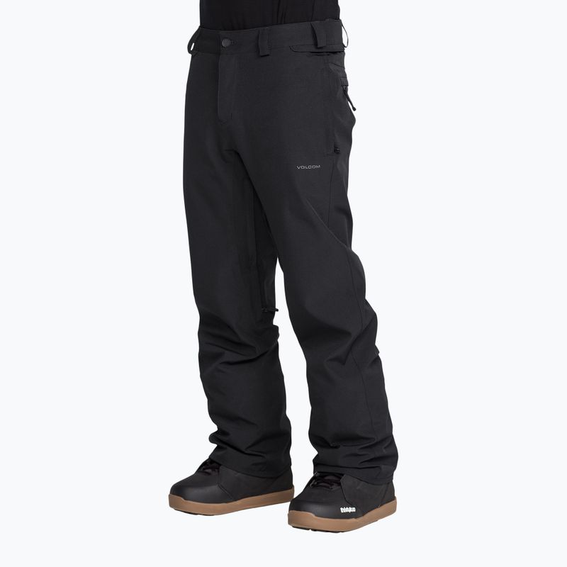 Pánské snowboardové kalhoty Volcom Freakin Snow Chino 2026 black