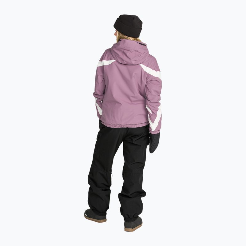 Dámské snowboardové kalhoty Volcom Crestron 3D Stretch Bib Overall black 5