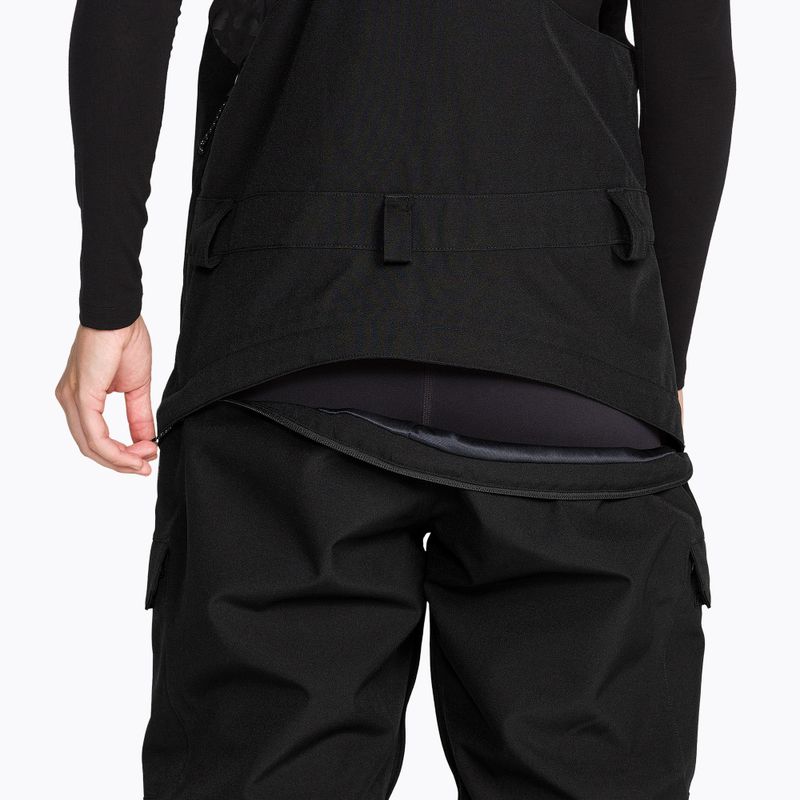 Dámské snowboardové kalhoty Volcom Crestron 3D Stretch Bib Overall black 7