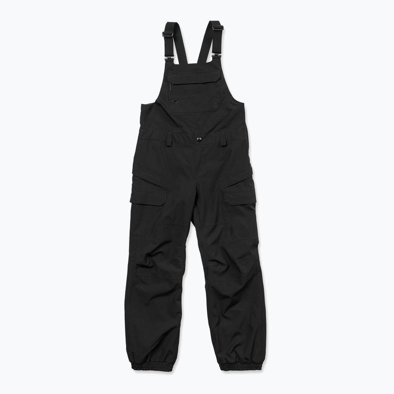 Dámské snowboardové kalhoty Volcom Crestron 3D Stretch Bib Overall black 10