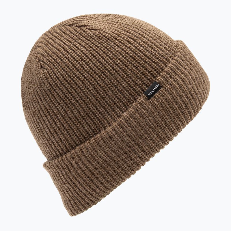 Pánská zimní čepice Volcom Sweep Lined Beanie teak