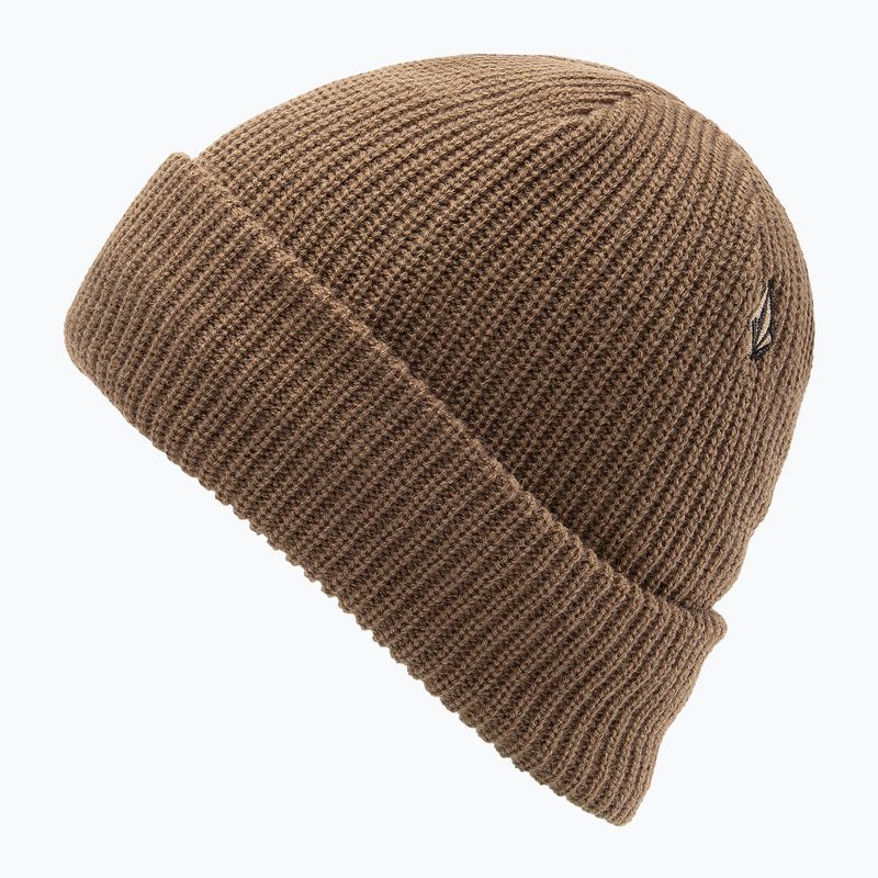 Pánská zimní čepice Volcom Sweep Lined Beanie teak 2