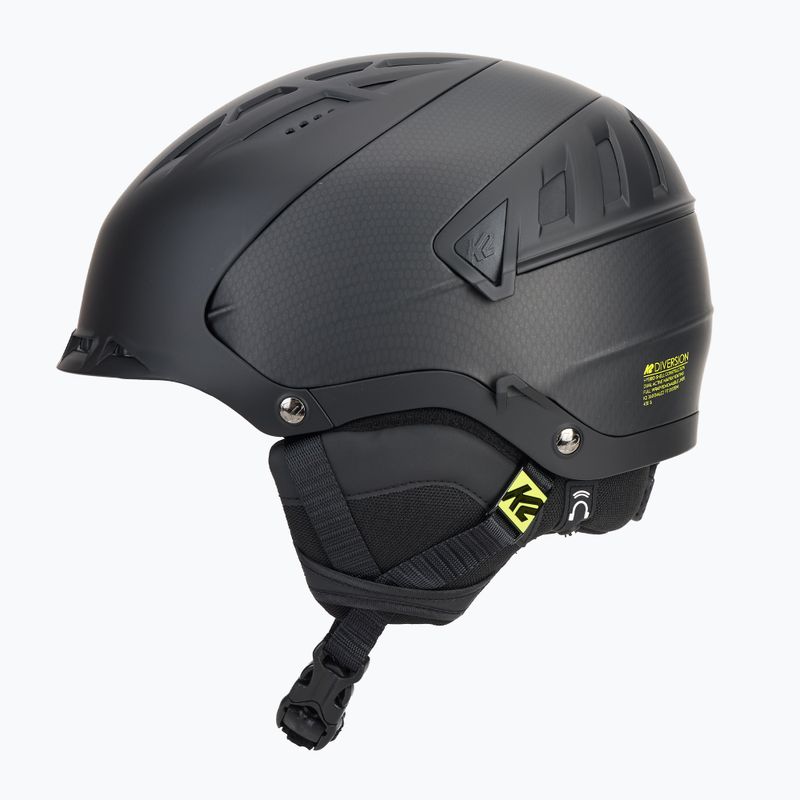 Lyžařská helma K2 Diversion black 4