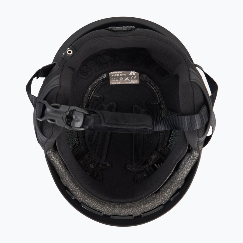 Lyžařská helma K2 Diversion black 5