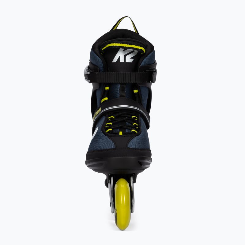 Pánské brusle K2 Freedom Alu 80 navy blue 30E0341 4