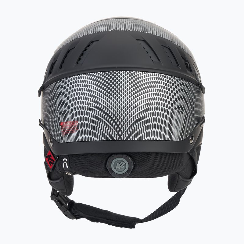 Lyžařská helma K2 Diversion gunmetal/black 3