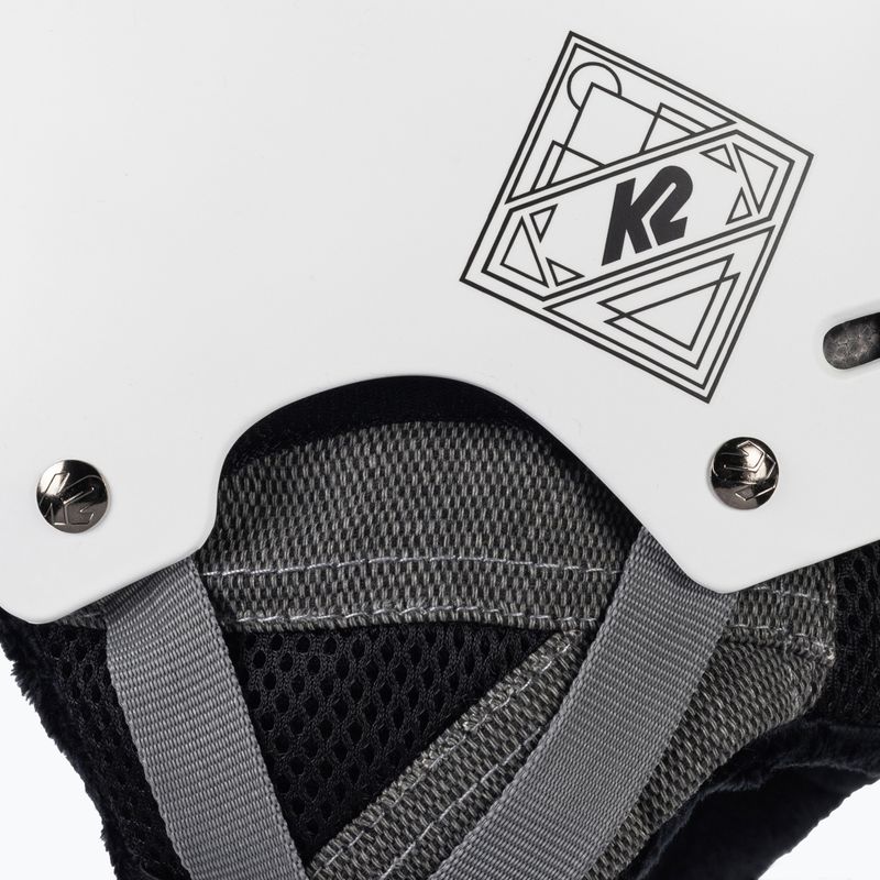 Lyžařská helma K2 Thrive bílá 10E4004.1.4.L/XL 8