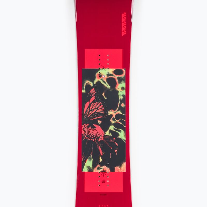 Snowboard K2 Dreamsicle červený 11E0017 5