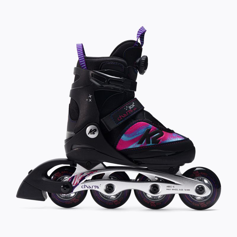 K2 Charm Boa Alu dětské inline brusle barevné 30F0120 3