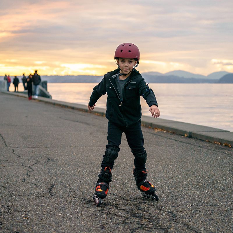 Dětské kolečkové brusle K2 Sk8 Hero Boa Alu black 30F0118 8