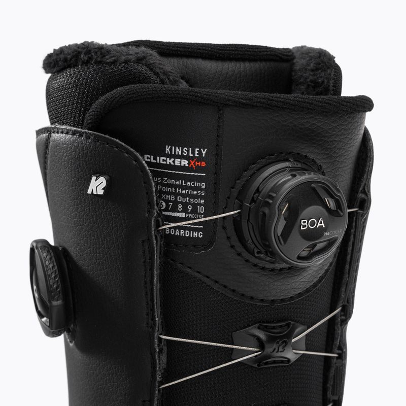 K2 Kinsley Clicker X HB snowboardové boty černé 11E2017 6