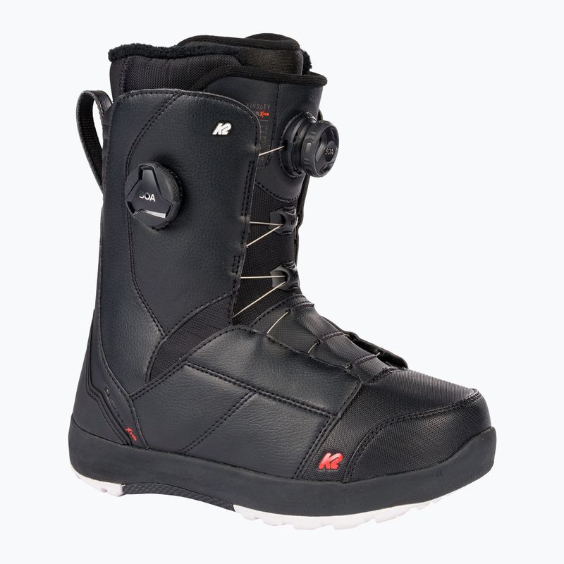 K2 Kinsley Clicker X HB snowboardové boty černé 11E2017 9