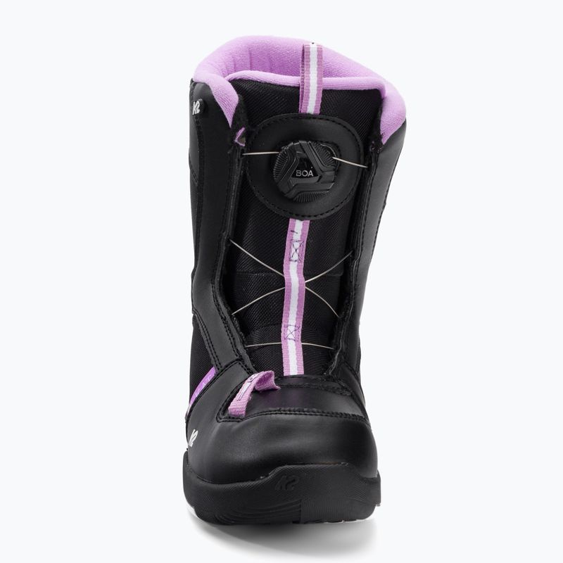 Dětské boty na snowboard K2 Lil Kat black 11F2034 3
