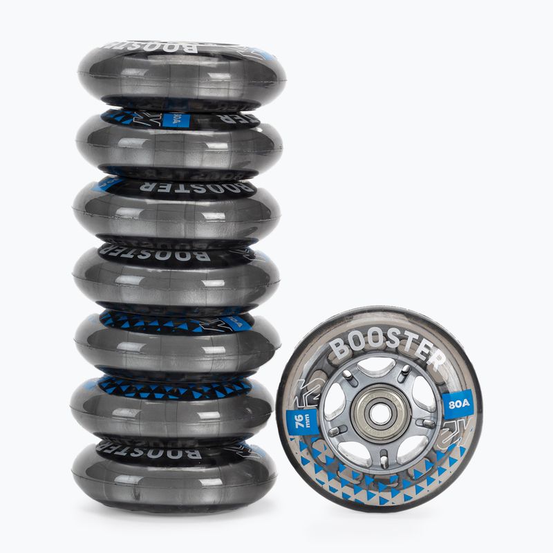 Kolečka pro skateboard K2 Booster ILQ 5 (8 ks) černá 30F3006/11 2