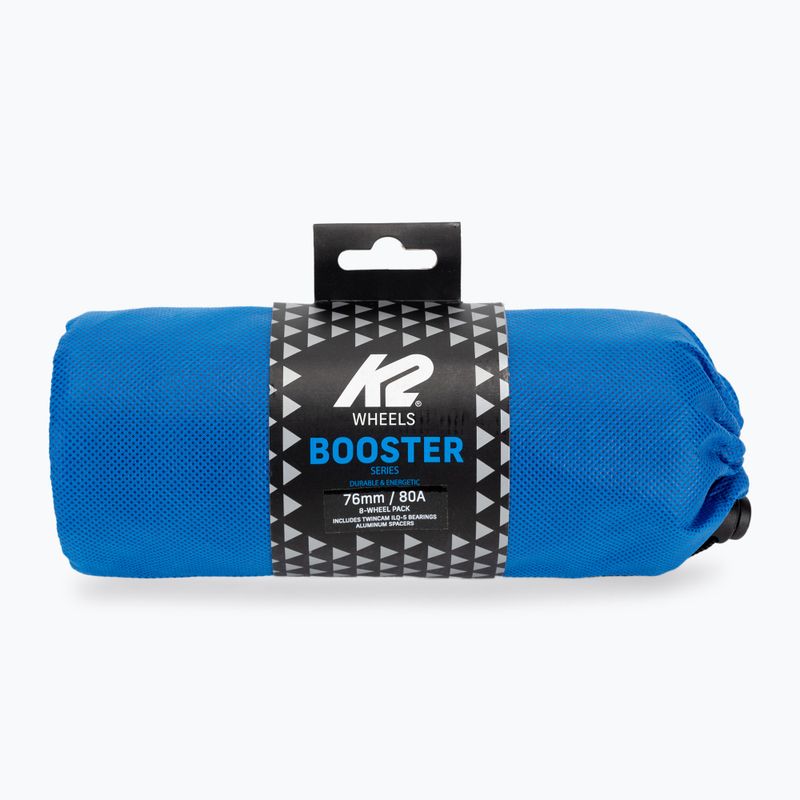 Kolečka pro skateboard K2 Booster ILQ 5 (8 ks) černá 30F3006/11 3