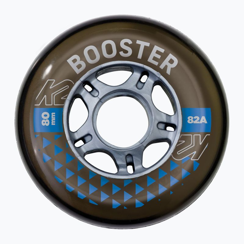 Náhradní kolečka K2 Booster 80 mm/82A 4 ks black