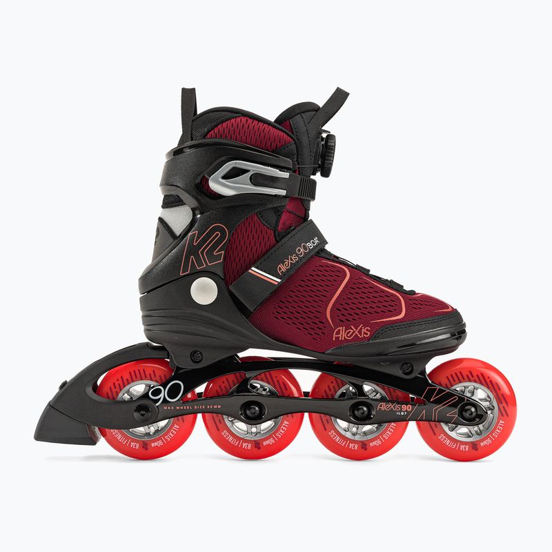 Dámské brusle K2 Alexis 90 Boa black 30G0817 2