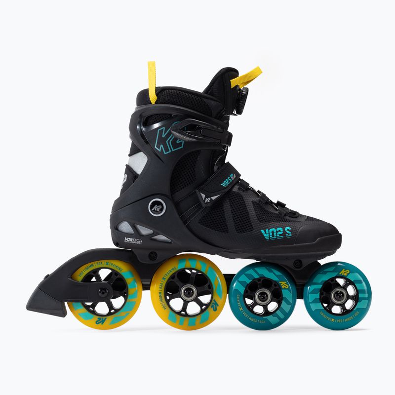 Pánské inline brusle K2 Vo2 S 100 X Boa černé 30G0142 2