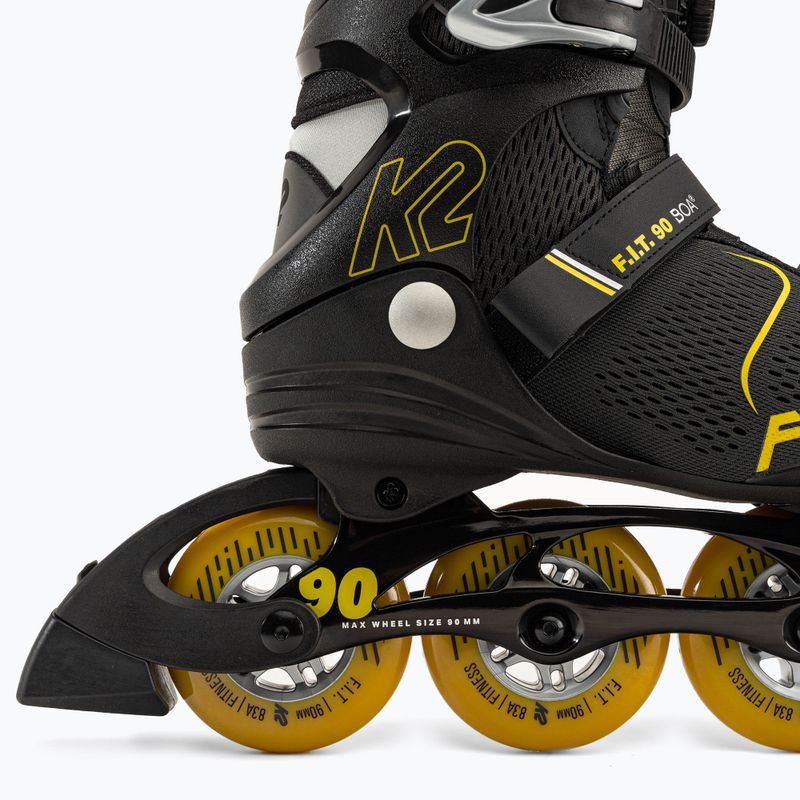 Pánské brusle K2 F.I.T. 90 Boa black 30G0815 7