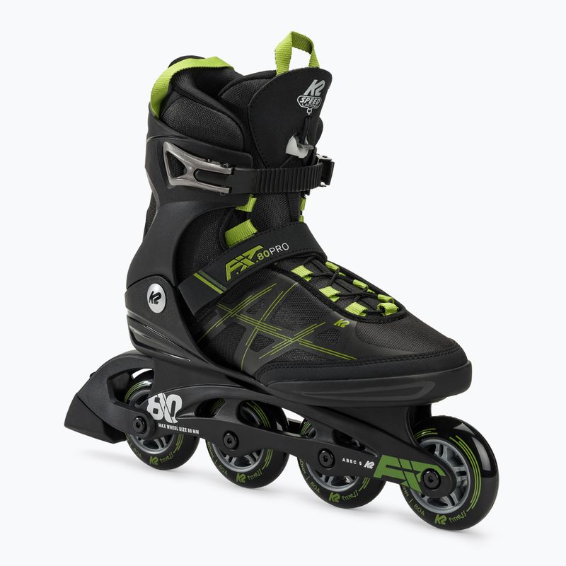 Pánské kolečkové brusle K2 F.I.T. 80 Pro black/olive