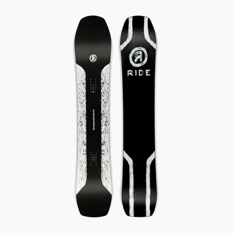 Snowboard RIDE Smokescreen black and white 12G0024 7