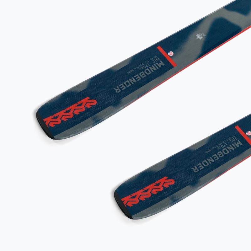 K2 Mindbender 90C šedomodré lyže 10G0104.101.1 8