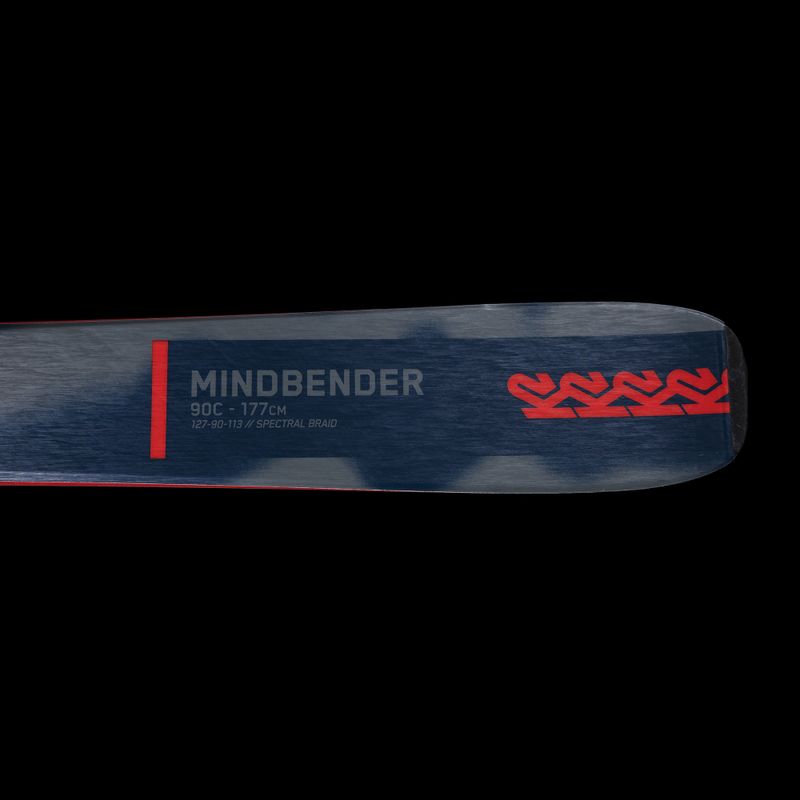 K2 Mindbender 90C šedomodré lyže 10G0104.101.1 16