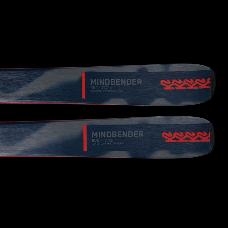 K2 Mindbender 90C šedomodré lyže 10G0104.101.1 17