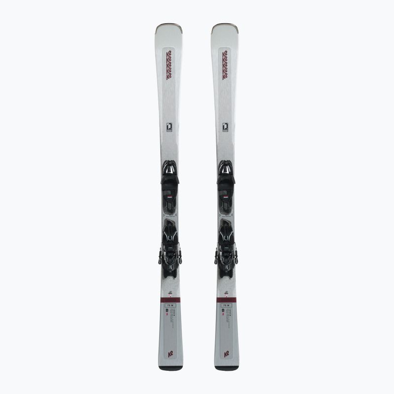 Dámské sjezdové lyže K2 Disruption 75 W + 10 Quikclik Free white 10G0408.173.1