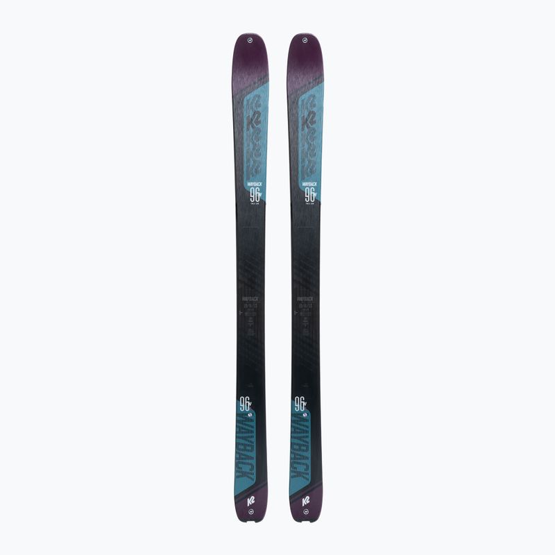 Dámské skate lyže K2 Wayback 96 W blue-purple 10G0600.101.1