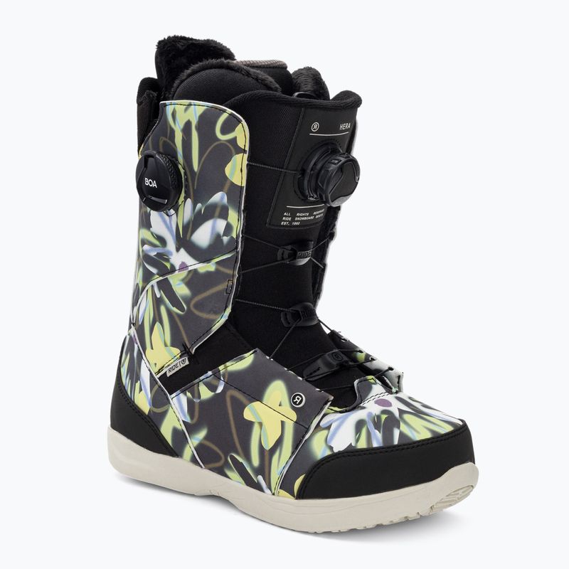 Dámské snowboardové boty RIDE Hera black-green 12G2016