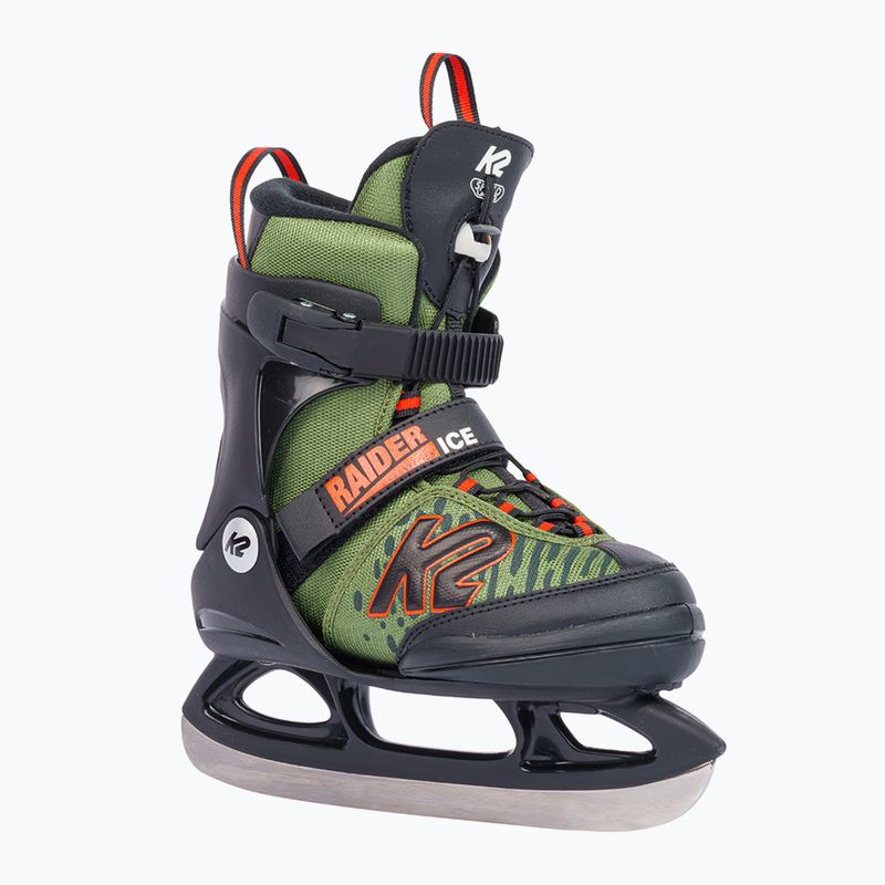 Dětské brusle K2 Raider Ice zelené 25G0110/11 9