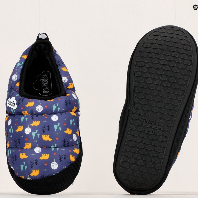 Zimní bačkory dziecięce Nuvola Classic Printed teddy blue 8
