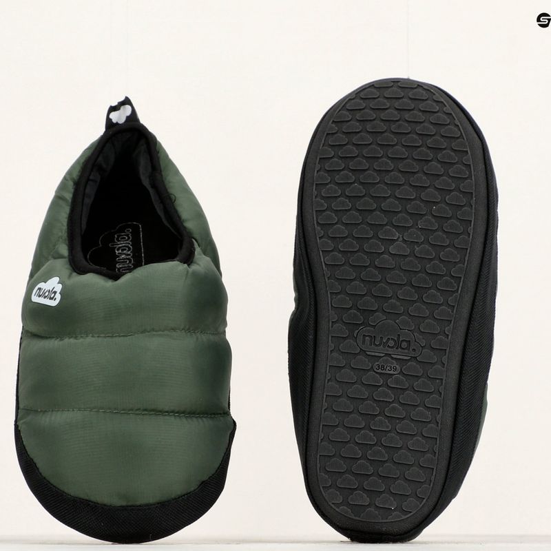 Zimní bačkory Nuvola Classic military green 13