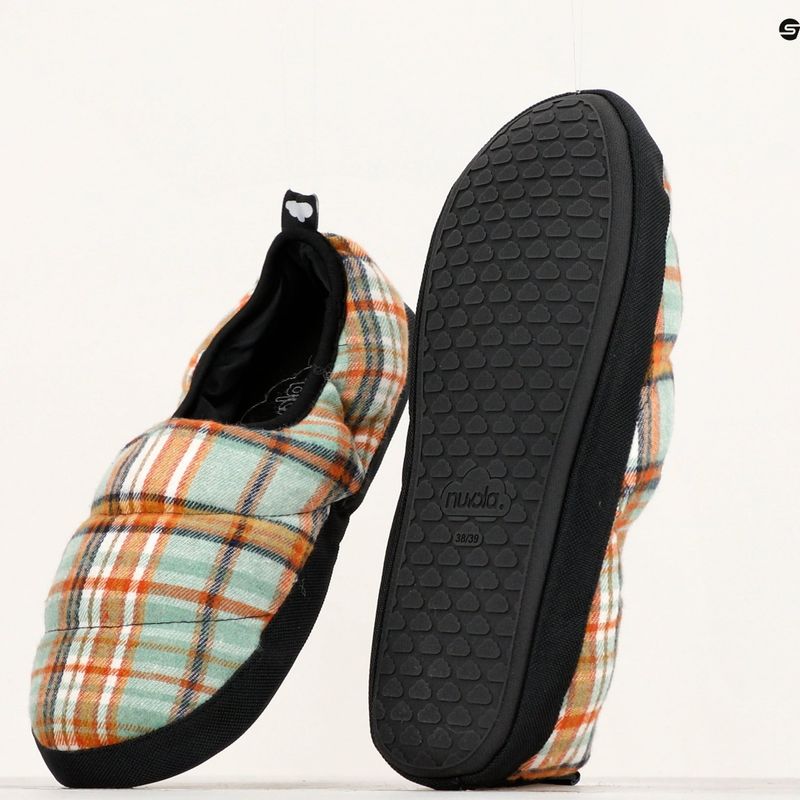 Zimní bačkory Nuvola Classic Scotland green/orange 15