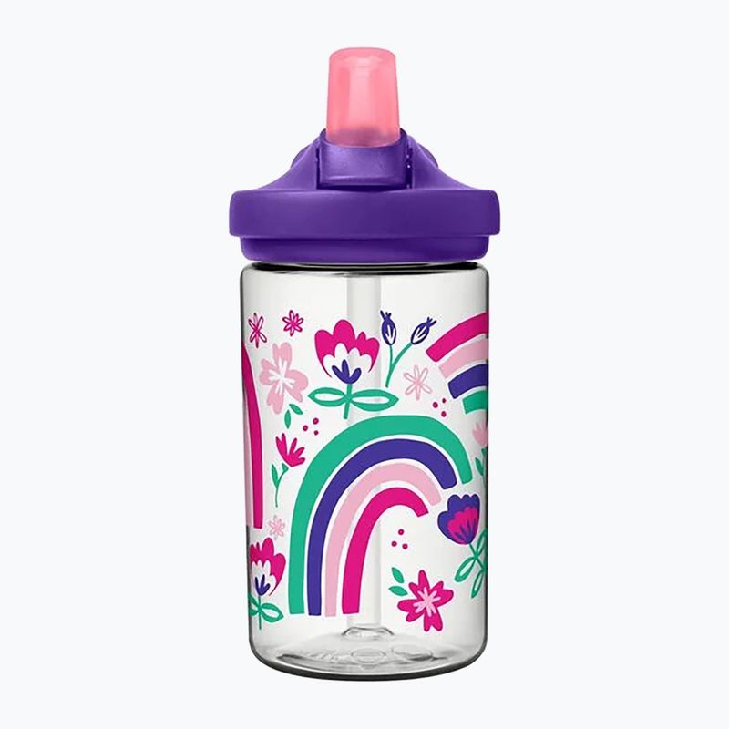 Dětská cestovní láhev  CamelBak Eddy+ 400 ml rainbow floral 2
