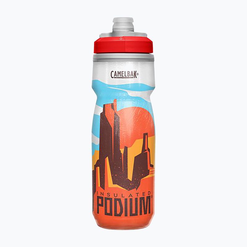 Cyklistická lahev CamelBak Podium Chill Spring Summer LE desert
