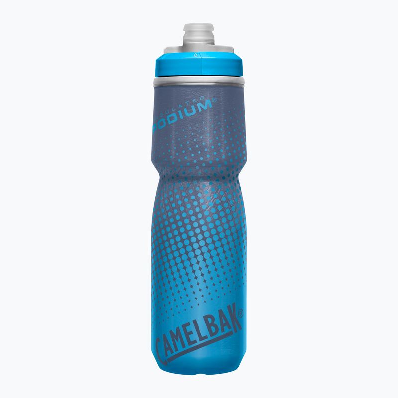Cyklistická lahev CamelBak Podium Chill 710 ml blue dot