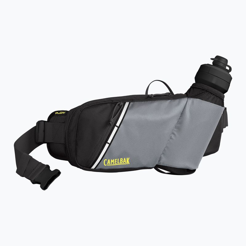 Cyklistická ledvinka  CamelBak Podium Flow z bidonem 620 ml silver/lime