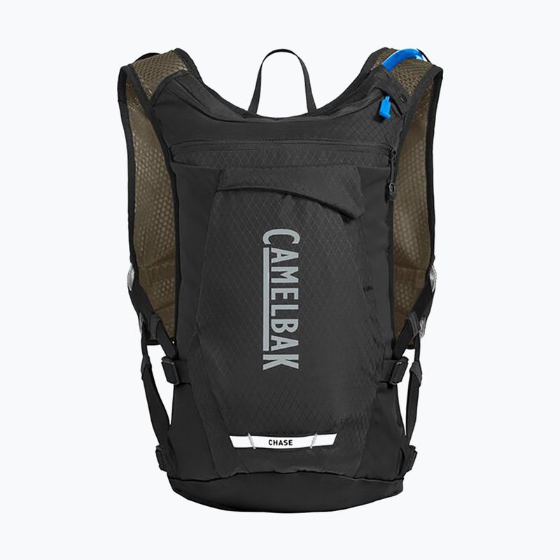 Cyklistický batoh CamelBak Chase Adventure 8 z bukłakiem 2 l black/earth