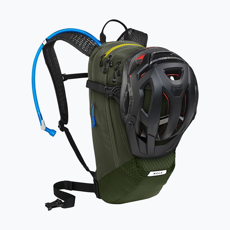 Cyklistický batoh CamelBak M.U.L.E. 12 l z bukłakiem 3 l dusty olive 8