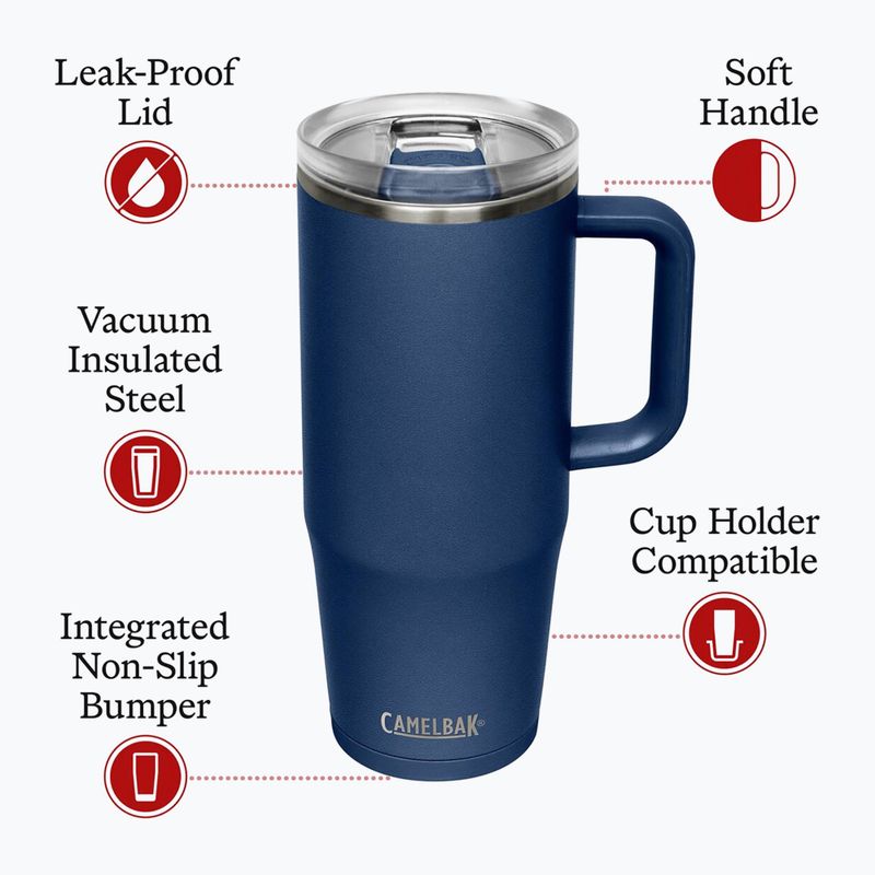 Termohrnek CamelBak Thrive Mug Insulated SST 950 ml navy 5