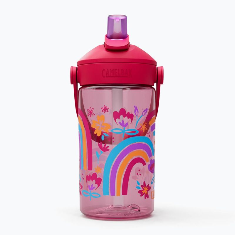Cestovní láhev   CamelBak Thrive Flip Straw Kids 400 ml rainbow floral 2