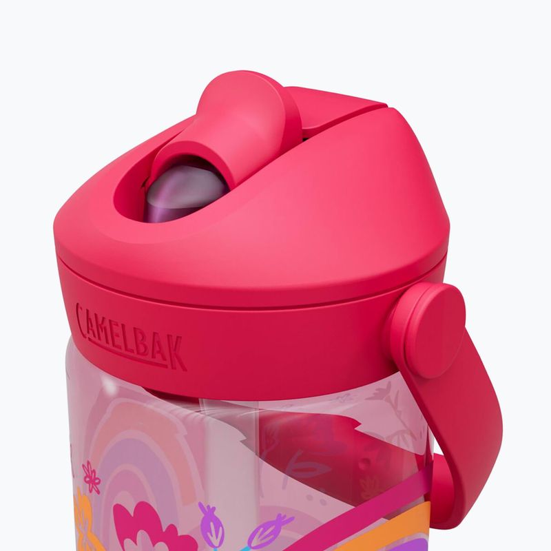 Cestovní láhev   CamelBak Thrive Flip Straw Kids 400 ml rainbow floral 4
