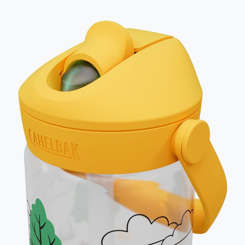Cestovní láhev   CamelBak Thrive Flip Straw Kids 400 ml tractors and trees 5