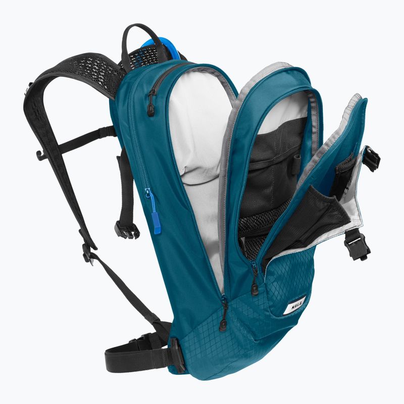 Cyklistický batoh CamelBak M.U.L.E. 12 l s hydrovakem  3 l S25 moroccan blue/ black 7