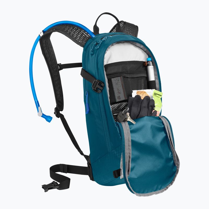 Cyklistický batoh CamelBak M.U.L.E. 12 l s hydrovakem  3 l S25 moroccan blue/ black 8