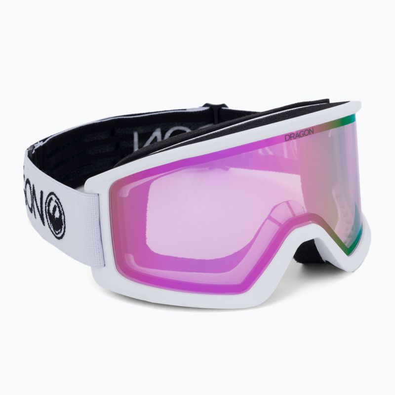 Lyžařské brýle Dragon DX3 OTG white/lumalens pink ion 3