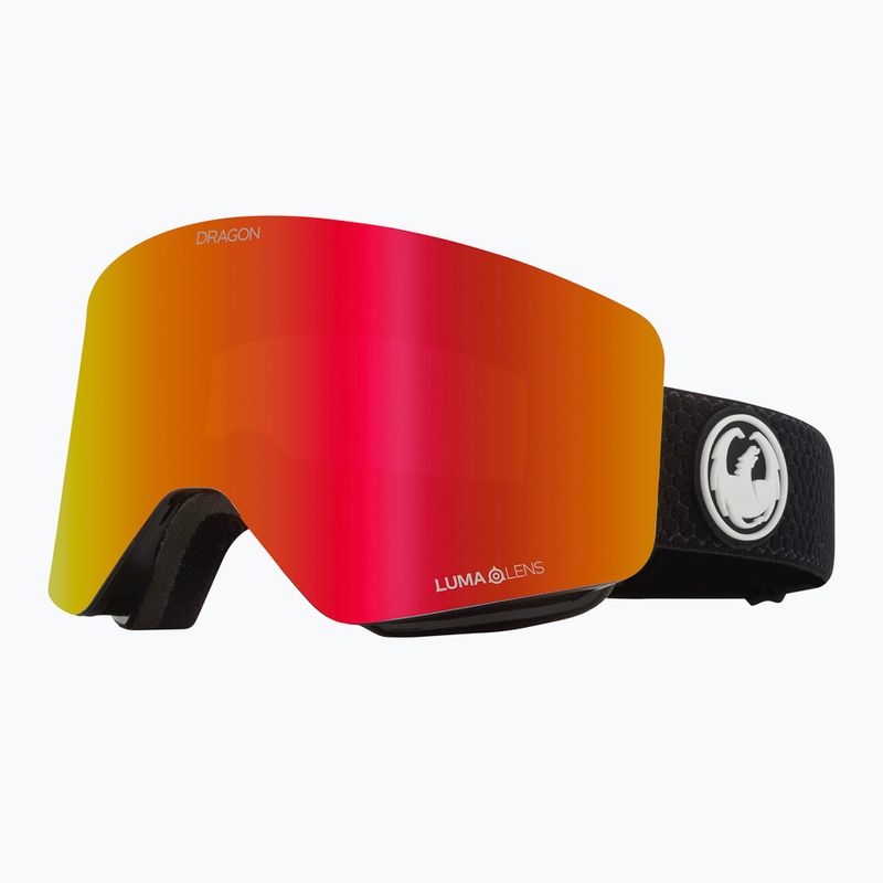 Lyžařské brýle Dragon R1 OTG Split červené DRG110/6331614 7