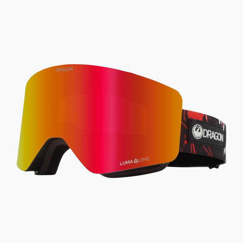 Lyžařské brýle Dragon R1 OTG Koi červené DRG110/6331642 8